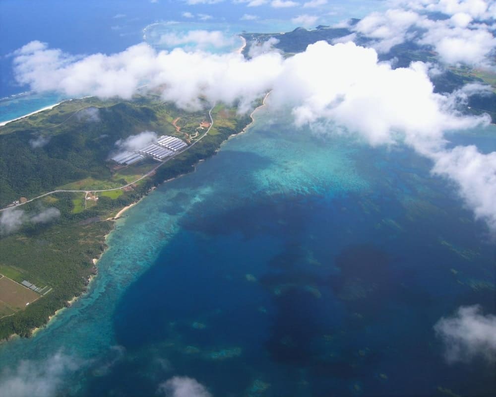 Ishigaki Island over head