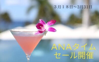 【2024年3月】ANA国際線航空券タイムセールが開催決定！